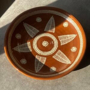 Dekoratyvinė lėkštė, Leonas Šulcas, 1985 m.