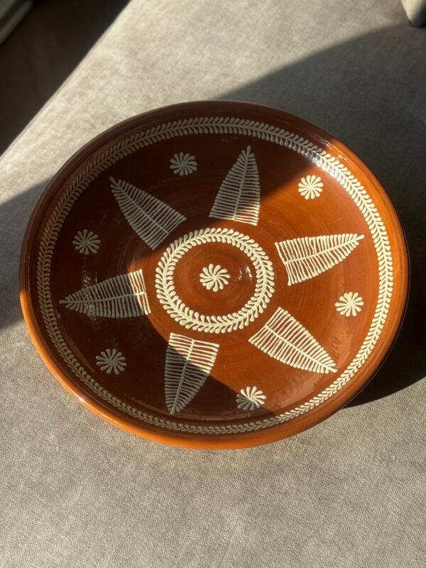 Dekoratyvinė lėkštė, Leonas Šulcas, 1985 m.