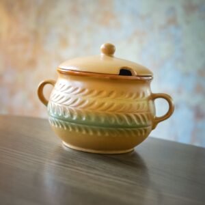 Jiesios keramikos dubuo su dangčiu | 2 l