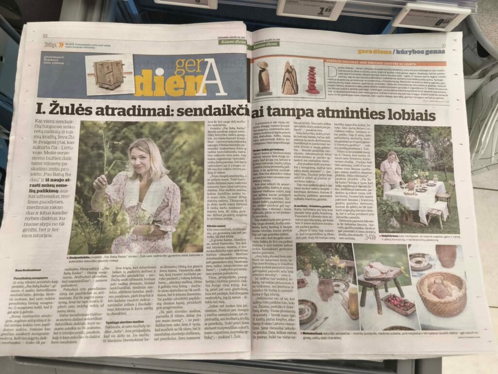 Ieva Žulė Kauno diena laikraštis